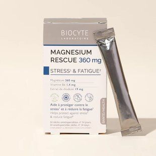 Дієтична добавка від стресу Biocyte Magnesium Rescue 360mg 14 шт