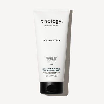 Зволожувальний бальзам для всіх типів волосся Triology. Aquamatrix