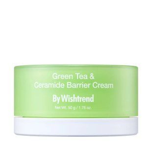 Відновлювальний крем із зеленим чаєм та церамідами BY WISHTREND Green Tea & Ceramide Barrier Cream
