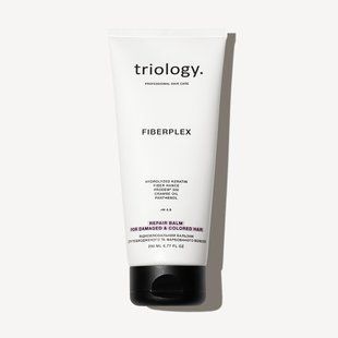 Відновлювальний бальзам для пошкодженого та фарбованого волосся Triology. Fiberplex