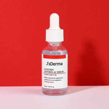 Серум заспокійливий з ніацинамідом і цинком J’sDerma Acnetrix Control AC Serum