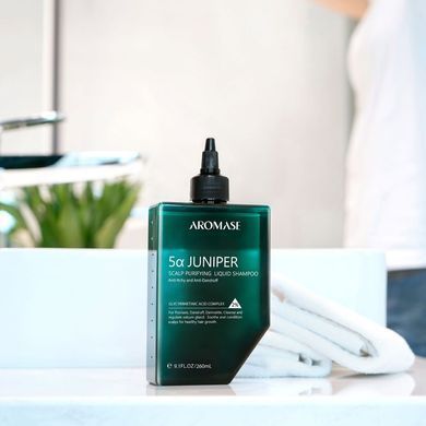 Рідкий пілінг-шампунь для шкіри голови Aromase 5&alpha; Juniper Scalp Purifying Liquid Shampoo