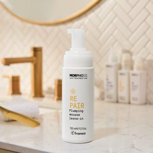 Незмивний мусс-кондиціонер для тонкого волосся Morphosis Repair Plumping Mousse New