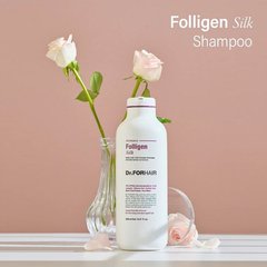 Шампунь для сухого та пошкодженого волосся Dr.FORHAIR Folligen Silk Shampoo
