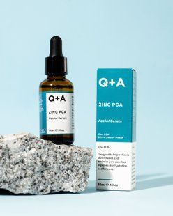 Сироватка для обличчя з цинком Q+A Zinc PCA Facial Serum