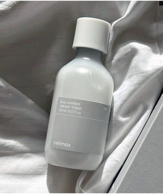 Бар'єрний кремовий тонер для обличчя Celimax Dual Barrier Creamy Toner