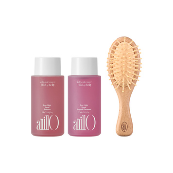 Набір для волосся ANILLO Rosy Night Repair Hair and Brush Set