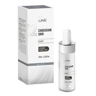 Денна сироватка для постпілінгової терапії мелазми/хлоазми MeLine Caucasian Skin Day