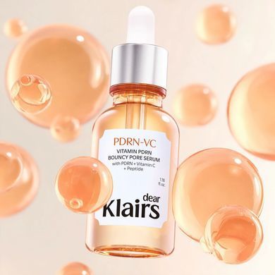 Вітамінна сироватка DEAR, KLAIRS Vitamin PDRN Bouncy Pore Serum