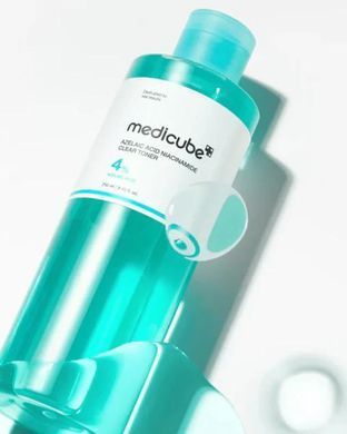 Тонер з азелаїновою кислотою та ніацинамідом Medicube Azelaic Acid Niacinamide Clear Toner
