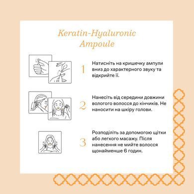 Набір ампул для волосся з кератином та гіалуроновою кислотою Nuggela & Sul&eacute; Hair Keratin Hyaluronic Ampoule Pack