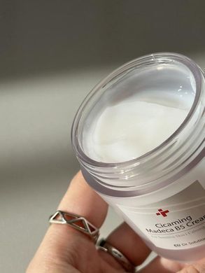 Заспокійливий крем з центеллою і пантенолом CU Skin Dr. Solution Cicaming B5 Madeca Cream