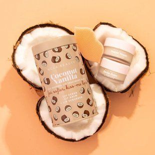 Подарунковий набір для догляду за губами &laquo;Кокос-Ваніль&raquo; NCLA Beauty Coconut Vanilla Lip Care Set