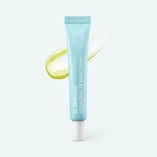 Крем для проблемної шкіри з 0.1% ретиналю Dr.Different VITAACNAL TX Night Cream