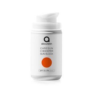 Антиоксидантний сонцезахисний крем з вітаміном С About Skin CareSun C Booster Sun Block SPF50+/PA++++