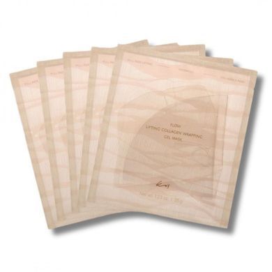 Гідрогелева маска-бандаж з ефектом ліфтингу Koy Flow Lifting Collagen Wrapping Gel Mask