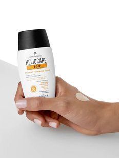 Сонцезахисний мінеральний крем SPF 50+ Cantabria Labs Heliocare 360 Mineral Tolerance Fluid