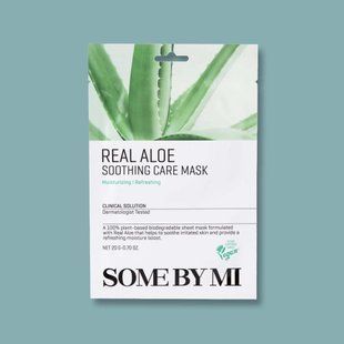 Тканинна маска з екстрактом алое Some By Mi Real Aloe Soothing Care Mask