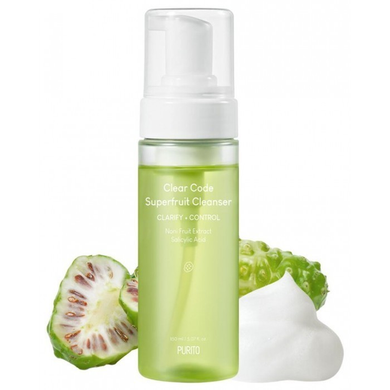 Пінка для глибокого очищення шкіри PURITO Clear Code Superfruit Cleanser