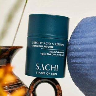 Гель-крем для шкіри з урсоловою кислотою та ретиналем SACHI Skin Ursolic Acid & Retinal Serum