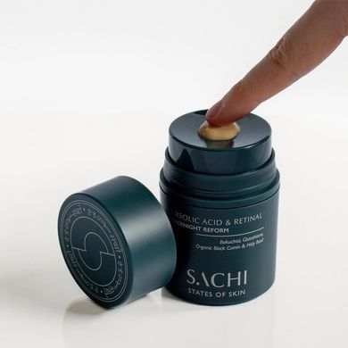 Гель-крем для шкіри з урсоловою кислотою та ретиналем SACHI Skin Ursolic Acid & Retinal Serum