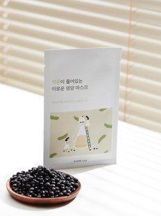 Поживна тканинна маска з екстрактом чорних соєвих бобів ROUND LAB Soybean Nourishing Mask Sheet