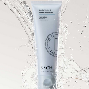 Кремовий засіб для очищення шкіри обличчя SACHI Skin Saponins Cream Cleanser