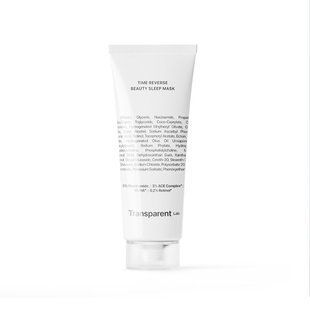 Нічна маска для обличчя Transparent Lab Time Reverse Beauty Sleep Mask