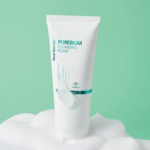 Ензимна пінка для глибокого очищення Real Barrier Porebium Cleansing Foam