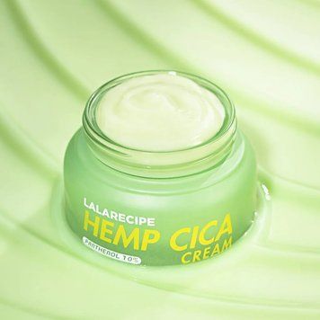 Зволожуючий крем з екстрактом насіння коноплі LALARECIPE Hemp Cica Cream