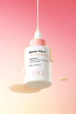 Освітлювальна концентрована сироватка з транексамовою кислотою UIQ Biome Vita C TXA Toning Ampoule