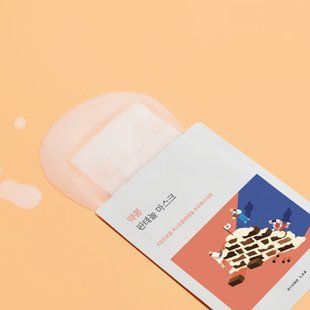 Тканинна маска з екстрактом соєвих бобів та пантенолом ROUND LAB Soybean Panthenol Mask Sheet