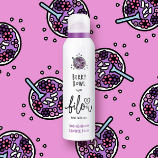 Пінка для душу Ягідний смузі Bilou Berry Bowl