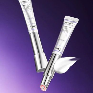Крем для пружності шкіри навколо очей з LED EMS-аплікатором UIQ RejuBiome EX Lifting Eye Cream