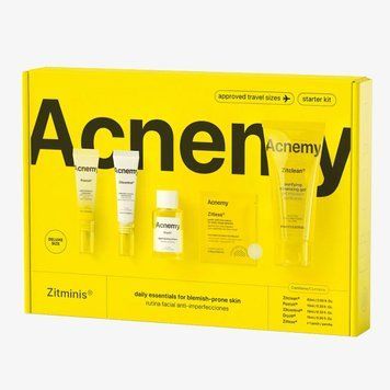 Набір мініатюр для шкіри схильної до акне Acnemy Zitminis