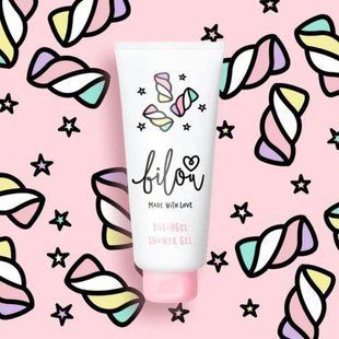 Гель для душу Малиновий маршмеллоу Bilou Shower Gel Chewy Sweets