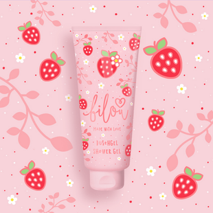 Гель для душу Солодка полуниця Bilou Shower Gel Sweet Strawberry
