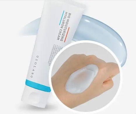 Крем для глибокого зволоження з ліфтинг ефектом USOLAB Bio Moisturizing Hyaluron Cream