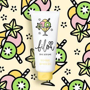 Гель для душу Тропічний ківі Bilou Shower Gel Tropical Kiwi