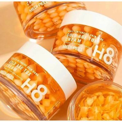 Антивіковий капсульний крем з екстрактом золотого шовкопряда Medi-Peel Gold Age Tox Cream