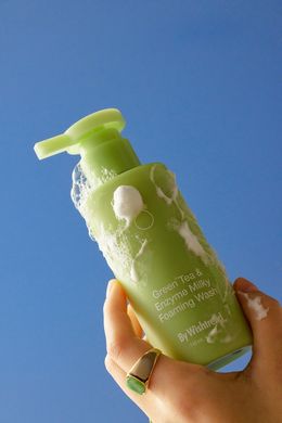 Пінка для вмивання з зеленим чаєм та ензимами BY WISHTREND Green Enzyme Foaming Wash