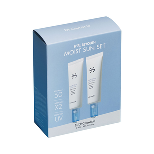 Набір зволожуючих сонцезахисних кремів SPF 50+/PA++++ Dr.Ceuracle Hyal Reyouth Moist Sun Duo Set