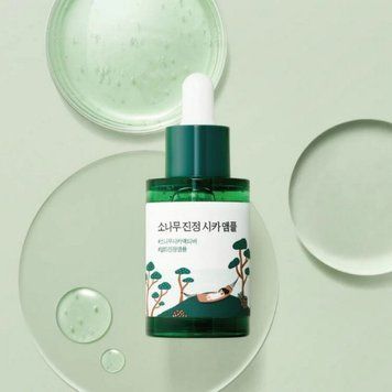 Заспокійлива сироватка з екстрактом голок сосни ROUND LAB Pine Calming Cica Ampoule