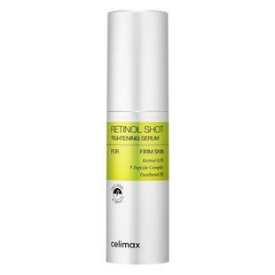 Антивікова сироватка з ретинолом 0.1% і пептидами Celimax The Vita-A Retinol Shot Tightening Serum