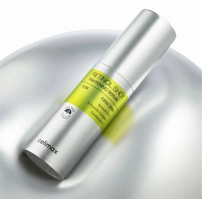Антивікова сироватка з ретинолом 0.1% і пептидами Celimax The Vita-A Retinol Shot Tightening Serum
