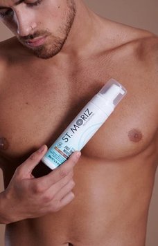 Автобронзат-мус для експрес засмаги St.Moriz Fast Self Tanning Mousse