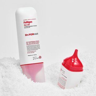 Пілінг для шкіри голови з частинками солі з мертвого моря Dr.FORHAIR Sea Salt Scaler