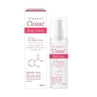 Спрей для проблемної шкіри тіла Клозак Clozac Body Spray