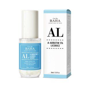 Сироватка для обличчя з арбутином та лакрицею Cos De Baha A-Arbutin 5% Licorice AL