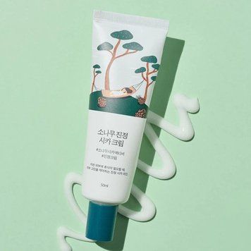 Заспокійливий крем з екстрактом голок сосни ROUND LAB Pine Calming Cica Cream